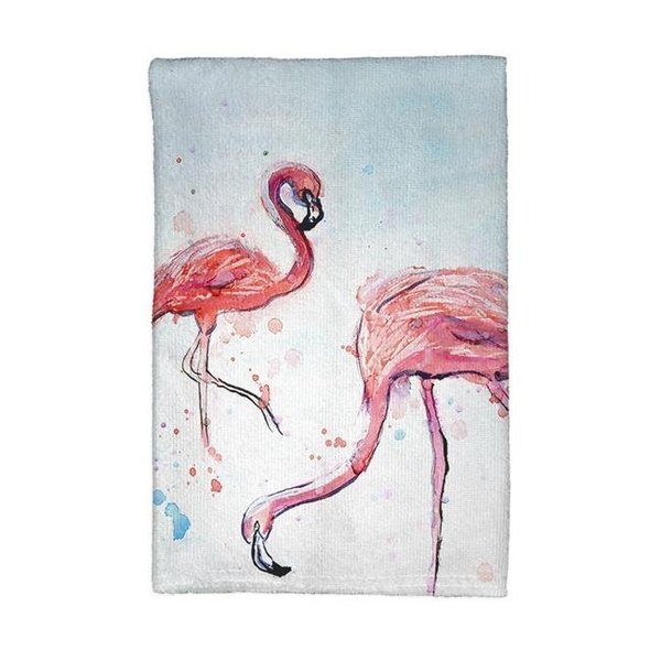 Betsy Drake Betsy Drake KT643 Funky Flamingos Kitchen Towel KT643